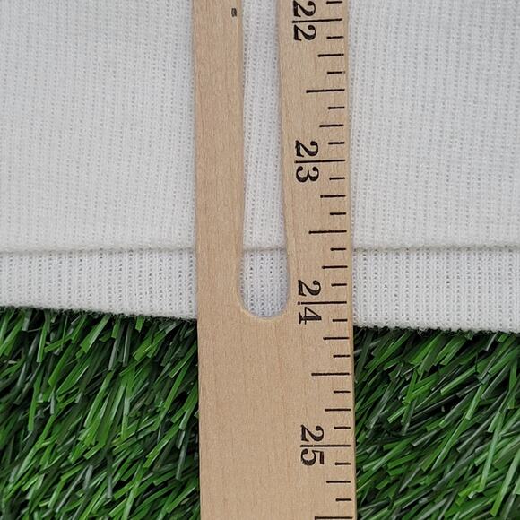 Vintage 80s Flower Heart Collared Sweatshirt Women XL 23x24 USA - Picture 10 of 13